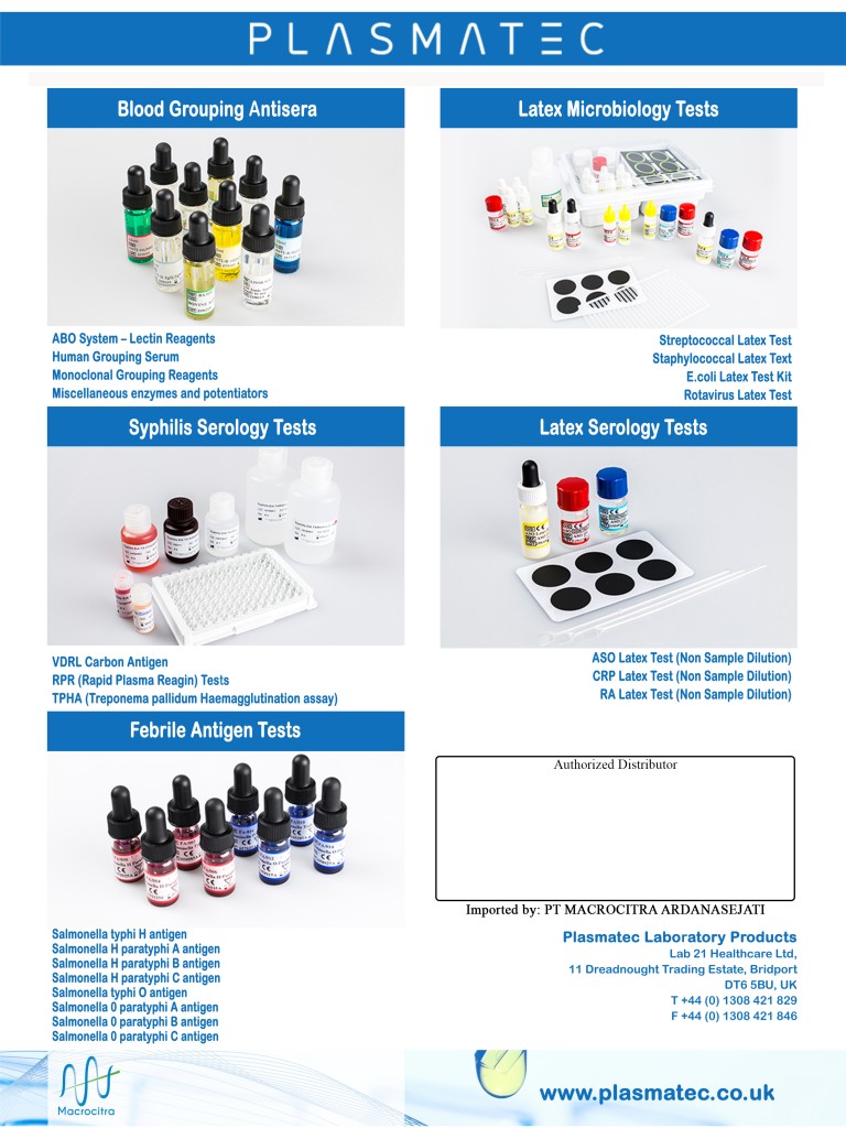 Macrocitra Plasmatec Laboratory United Kingdom